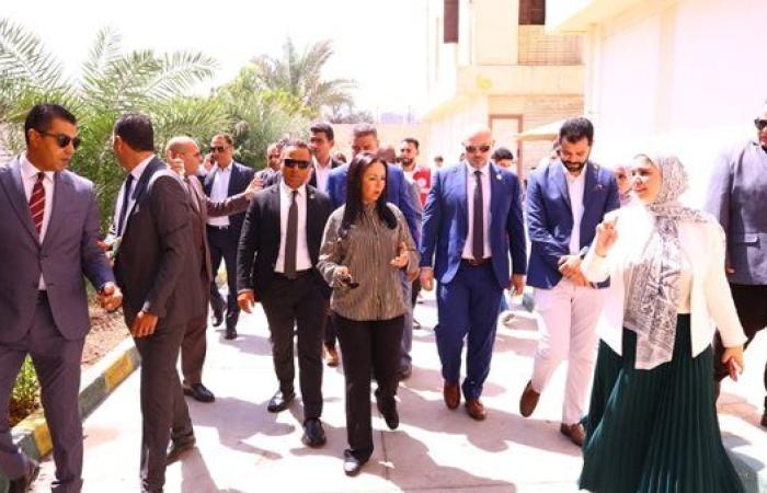 وزيرة التضامن الاجتماعي تزور مجمع حياة بالجيزة وتتفقد الخدمات المقدمة للأطفال بلا مأوى