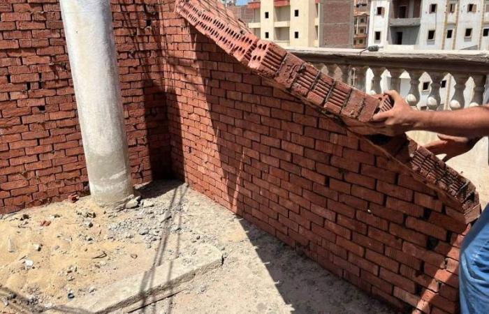 حملة مكبرة بحي غرب المنصورة لإزالة مخالفات البناء ومراجعة ملكية الأراضي قبل التراخيص