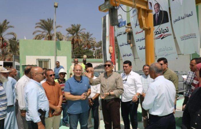 محافظ الجيزة يُطلق التشغيل التجريبي لمحطتي صرف صحي «البرمبل» و«صول» بأطفيح