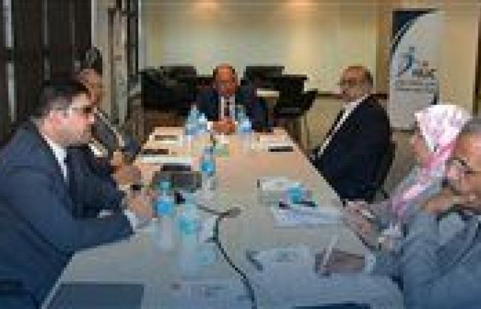 مجلس إدارة نادي جامعة حلوان يستعرض إنجازات رياضية وثقافية جديدة