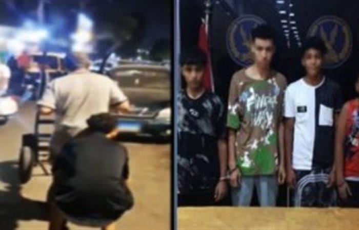 القبض على 4 طلاب بعد تداول فيديو يتضمن إساءات للمارة وقائدي السيارات بالأميرية