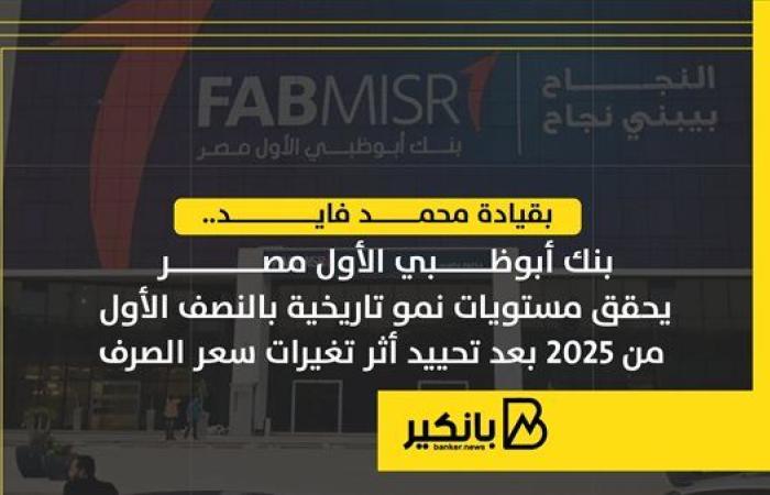 بقيادة محمد فايد.. بنك أبوظبي الأول مصر يحقق ...