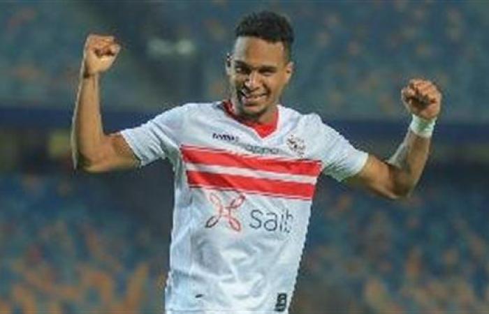 الجزيري في المدرجات لمساندة الزمالك أمام فاركو