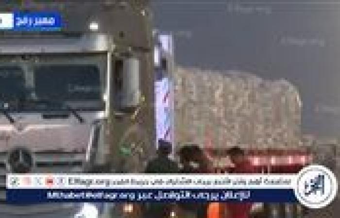 مصر تسيّر القافلة الـ23 من المساعدات إلى غزة عبر كرم أبو سالم "بث مباشر"