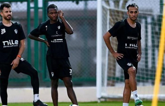 تدريبات استشفائية لأساسي الزمالك أمام فاركو