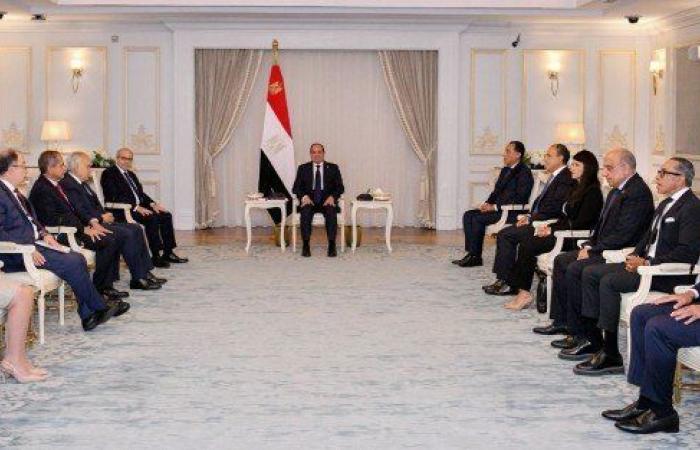 مصر.. الرئيس السيسي يستقبل رئيس مجلس الوزراء اللبناني