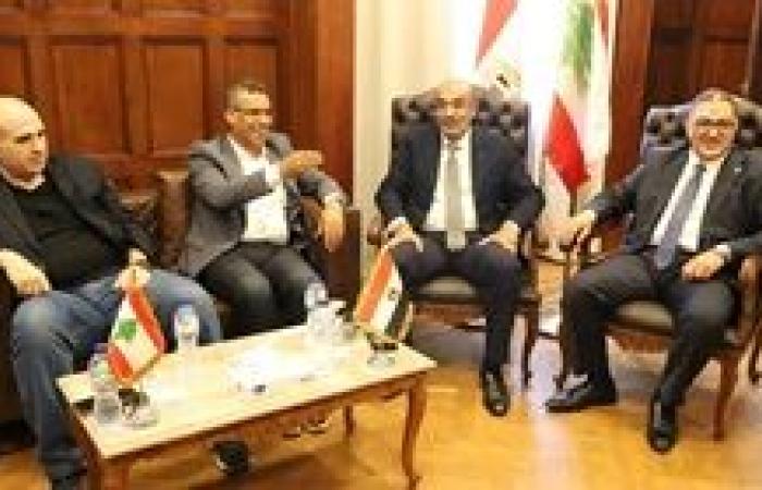 غرفة الإسكندرية تستضيف وزير الزراعة اللبناني لبحث سبل تعزيز التعاون بين البلدين