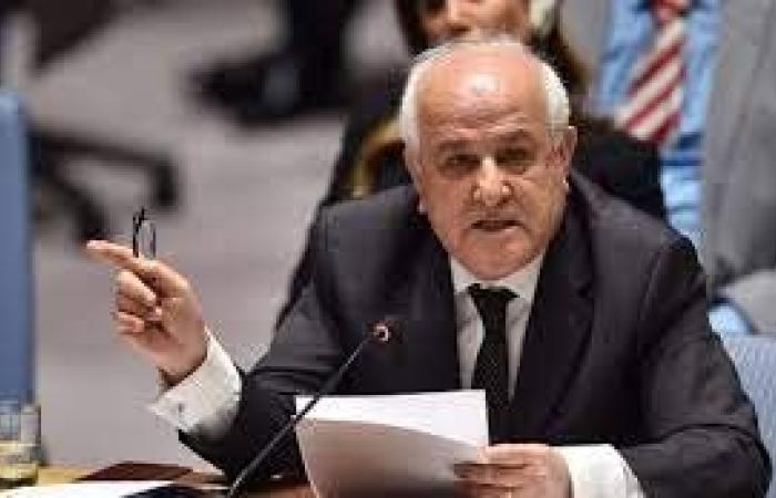 مندوب فلسطين بالأمم المتحدة: الحياة والبقاء الفلسطيني يتعرضان لخطر جسيم