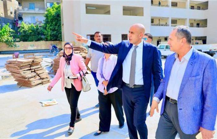 وزير التربية والتعليم يتفقد أعمال التجهيزات لتحويل مدرستين بغمرة والقصر العيني إلى مدارس مصرية يابانية