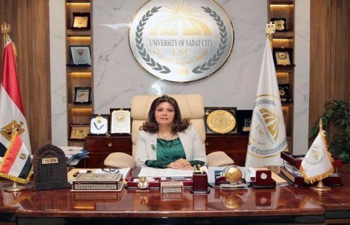 جامعة السادات تكرم شادن معاوية على إنجازاتها الوطنية والعالمية خلال قيادتها المتميزة