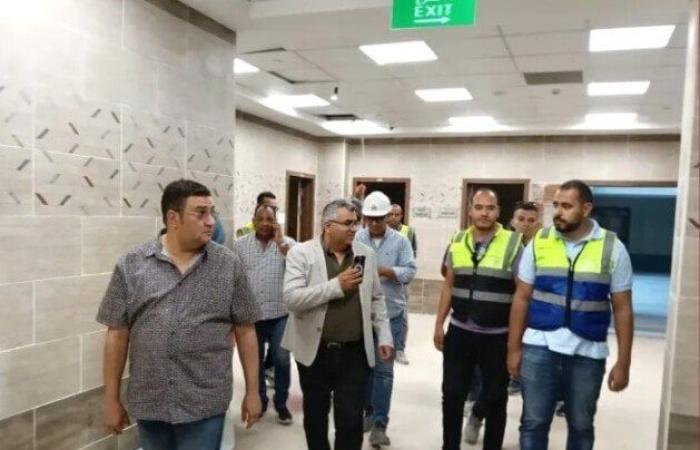 مساعد وزير الصحة يتفقد مشروع إنشاء مستشفى العبور التخصصي تمهيدًا لتشغيله