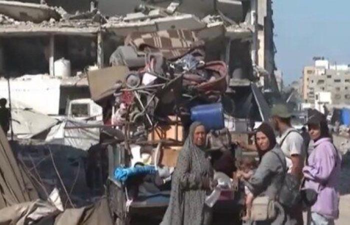 أحلام مكسورة وأجساد مرهقة.. رحلة نزوح فلسطينية لا تنتهي (فيديو)