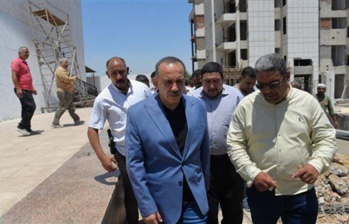محافظ أسيوط رفع كفاءة الشبكة الكهربائية بالديوان العام ودار الضيافة