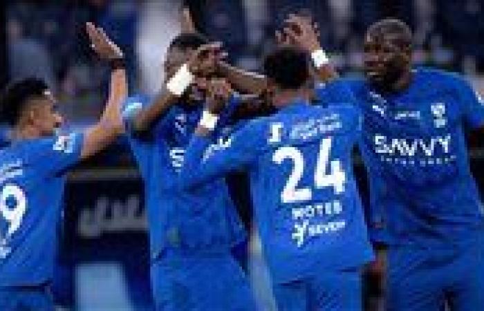 الهلال يهزم الرياض بثنائية في الدوري السعودي