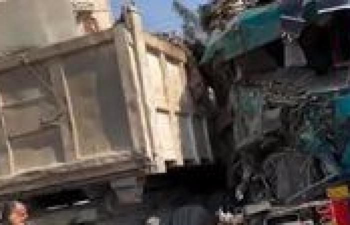 الأجهزة الأمنية ترفع آثار حادث تصادم بطوخ – شبين القناطر وعودة الحركة المرورية تدريجيا