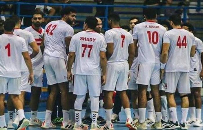 الزمالك يفوز علي سموحة في دوري كرة اليد