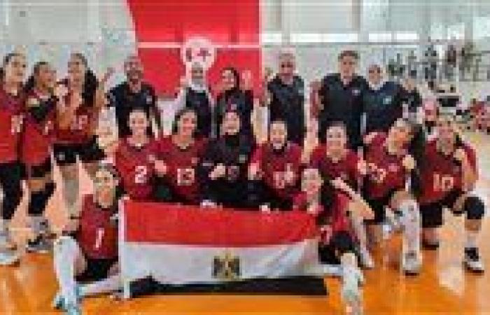 ناشئات مصر يواصلن التألق ويتأهلن إلى نهائي إفريقيا وبطولة العالم للكرة الطائرة