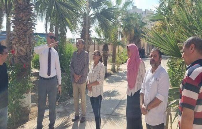 رئيس جامعة دمنهور يتابع جاهزية كليات قطاع النوبارية لاستقبال العام الدراسي الجديد