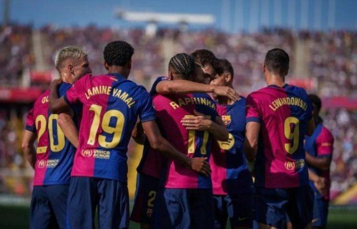 مباراة ممتعة.. بث مباشر لمباراة برشلونة ورايو فاليكانو في الدوري الإسباني