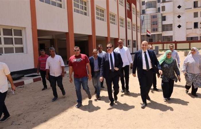 محافظ المنوفية: دخول 20 مدرسة جديدة الخدمة وتطوير 42 أخرى باستثمارات 550 مليون جنيه