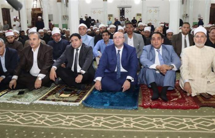 محافظ بني سويف يشهد احتفال الأوقاف بذكرى المولد النبوي الشريف