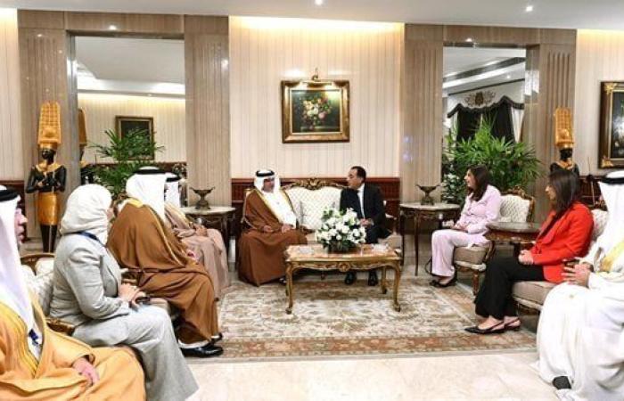بدء جلسة مباحثات برئاسة مدبولي وولي عهد البحرين