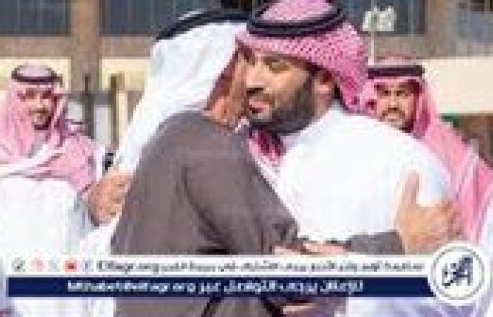 رئيس الإمارات يغادر الرياض وولي العهد في مقدمة مودعيه