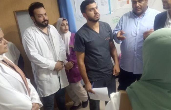 وكيل الطب العلاجي بالدقهلية يتابع مستوى الخدمات الطبية بمستشفى بلقاس