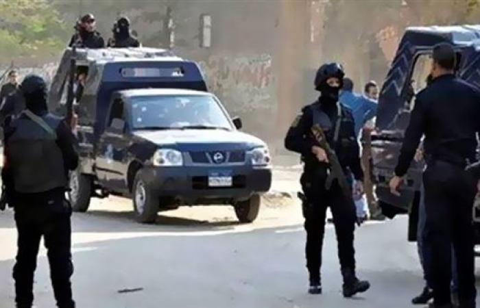 تصفية أحد العناصر الخطرة في حملة أمنية بقرية المطيعة جتوب أسيوط