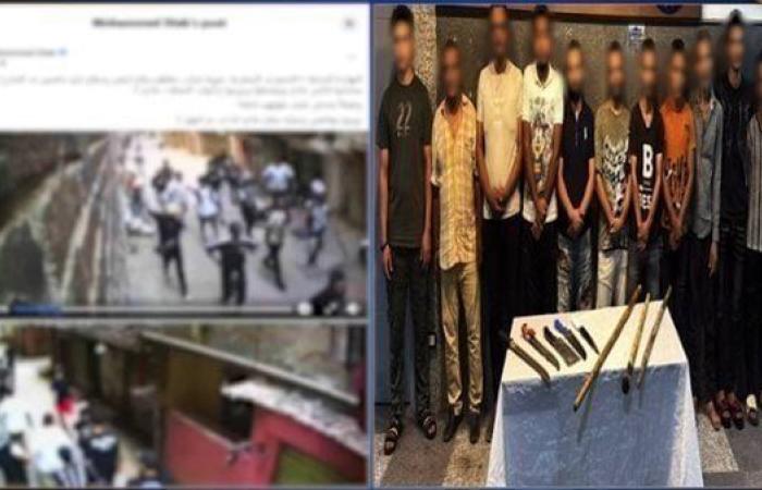 حبس طرفي مشاجرة بالأسلحة البيضاء في المطرية