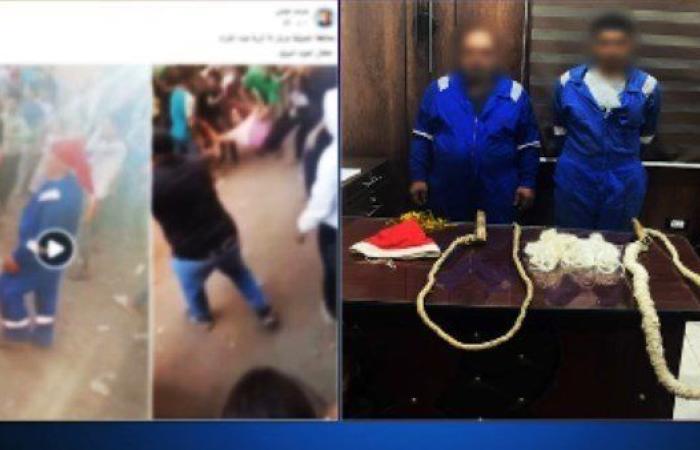 قرار جديد ضد شخصين بتهمة التعدي علي آخرين بالضرب بـ "سوط" بالمنوفية