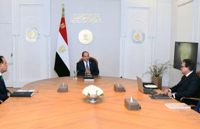 الرئيس السيسى يوجه بسرعة الانتهاء من تنفيذ مدينة النيل الطبية والتخصصي للأطفال على أرض معهد ناصر