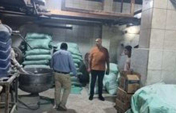 تموين كفر الشيخ يضبط 29 مخالفة و550 كجم دقيق مدعم بقلين