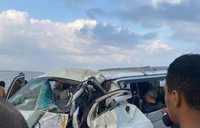 ننشر اسماء ضحايا حادث ميكروباص دمياط