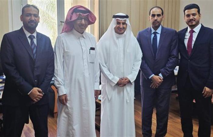 القنصل العام للمملكة في الإسكندرية يستقبل سفير خادم الحرمين الشريفين بالقاهرة