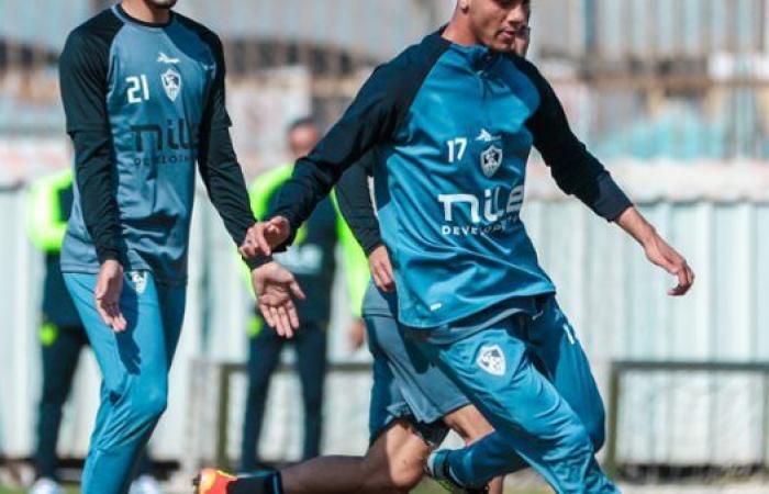 محمد شحاتة يؤدي تدريبات تأهيلية استعدادا للقاء المصري