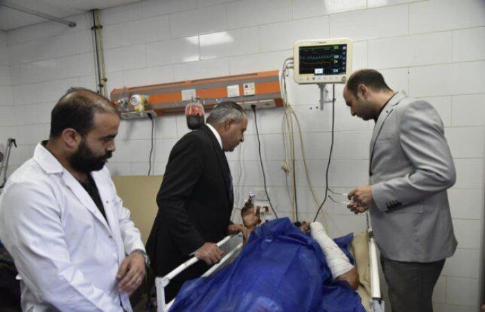 محافظ بورسعيد يتابع انتظام العمل والخدمات الطبية بمستشفى الزهور