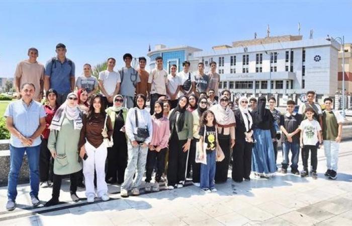 محافظة السويس تستقبل وفد طلاب بورسعيد في إطار ...