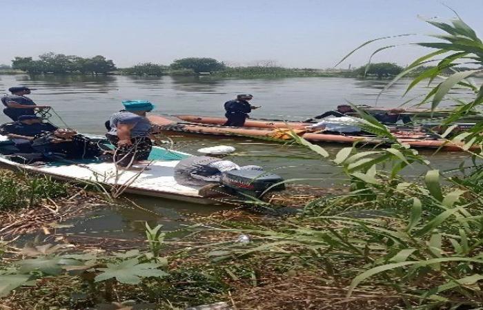 انتشال جثمان طالب غرق في نهر النيل بالمنوفية