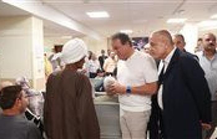 نائب رئيس الوزراء وزير الصحة ومحافظ الأقصر يتفقدان مستشفى شفاء الأورمان وحميات الأقصر
