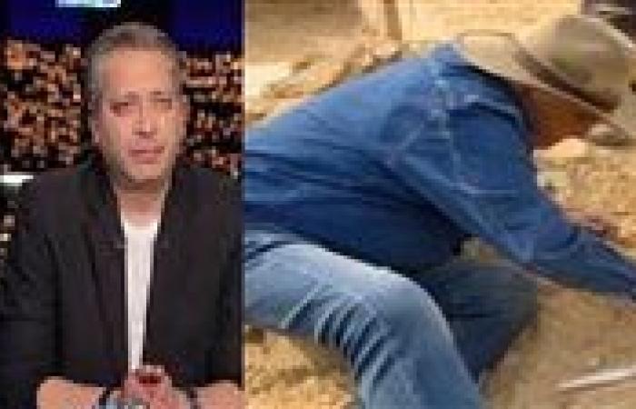 تامر أمين:  معانا جوهرة نفيسة اسمها "زاهي حواس"