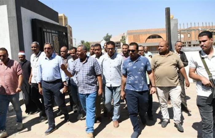 محافظ قنا يدشن مبادرة القرية النموذجية من بخانس بأبو تشت