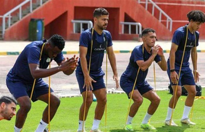 بالصور.. المصري يواصل استعداداته لمواجهة الزمالك في الدوري