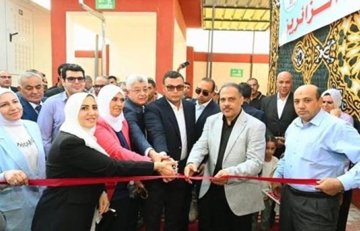 وزير الإسكان ومحافظ الشرقية يفتتحان محطة صرف صحي "خليل العزازي" بمركز الزقازيق بالمحافظة