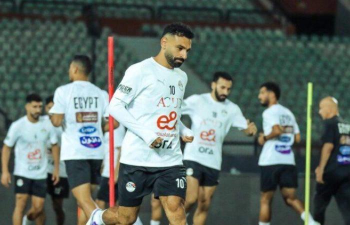 منتخب مصر يختتم تدريباته استعدادا لمواجهة بوركينا فاسو غدا في تصفيات المونديال