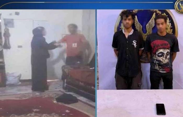 الأجهزة الأمنية تكشف ملابسات فيديو متداول لشخص يعتدي على والدته بالقاهرة