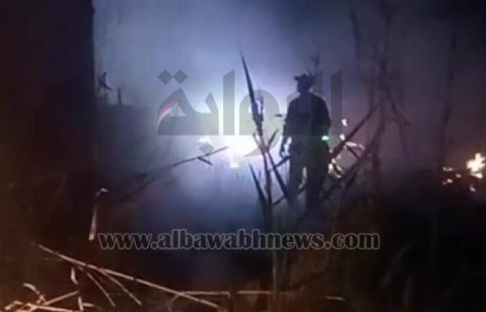 السيطرة على حريق محدود في مبنى الري والوحدة المحلية القديمة بقرية أباظة بالفيوم