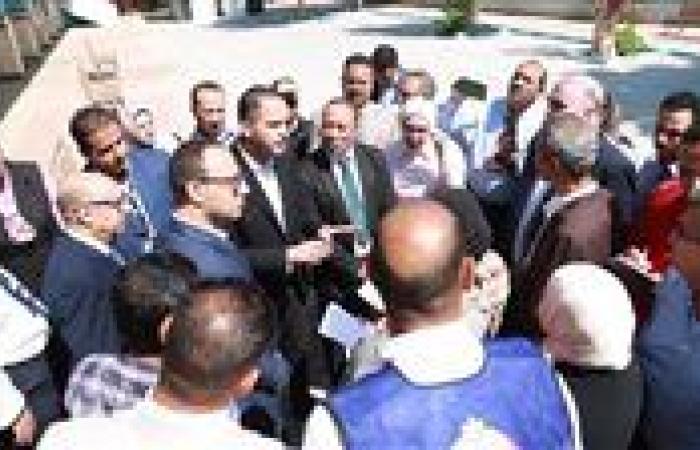 نائب وزير الصحة يتفقد المعهد الفني الصحي بمحافظة أسيوط