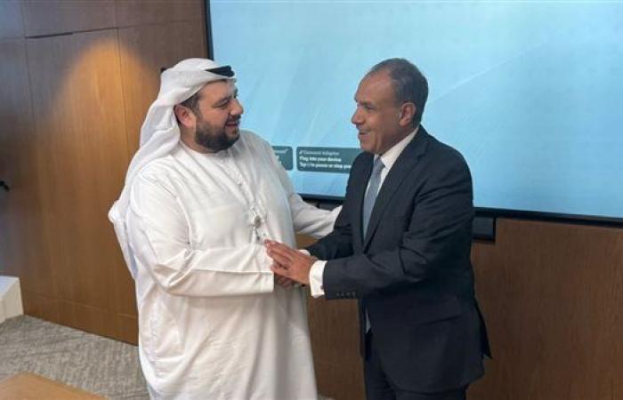 وزير الخارجية يلتقي وزير الاستثمار بدولة الإمارات العربية المتحدة