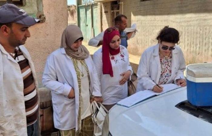 محافظ الدقهلية: تحصين أكثر من 156 ألف رأس ماشية ضد الحمى القلاعية